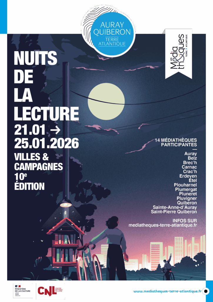 Nuits de la lecture - Mercredi 21 au Dimanche 25 janvier 2026 - Plumergat